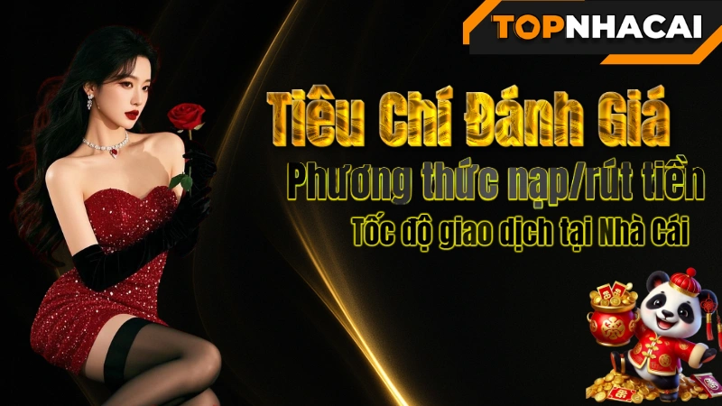 Nhà cái cá cược - Phương thức nạp/rút tiền & Tốc độ giao dịch tại Nhà Cái