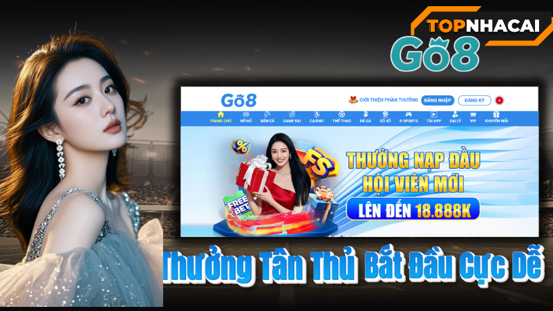 Nhà Cái GO8 - Chương Trình Khuyến Mãi & Ưu Đãi – Hấp Dẫn Không Ngừng