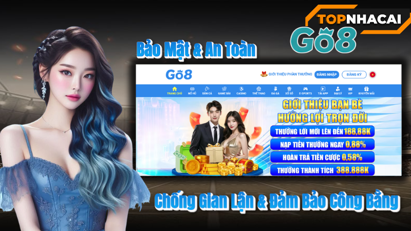 Nhà Cái GO8 - Hệ Thống Bảo Mật & An Toàn – Tối Thượng & Hiện Đại